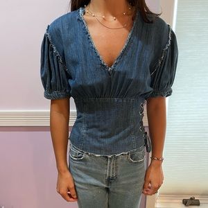 Zara jean top